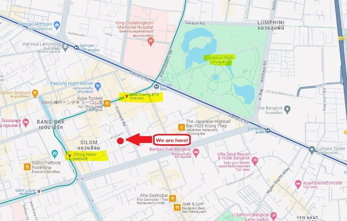 Silom Guesthouse Bangkok Ngoại thất bức ảnh